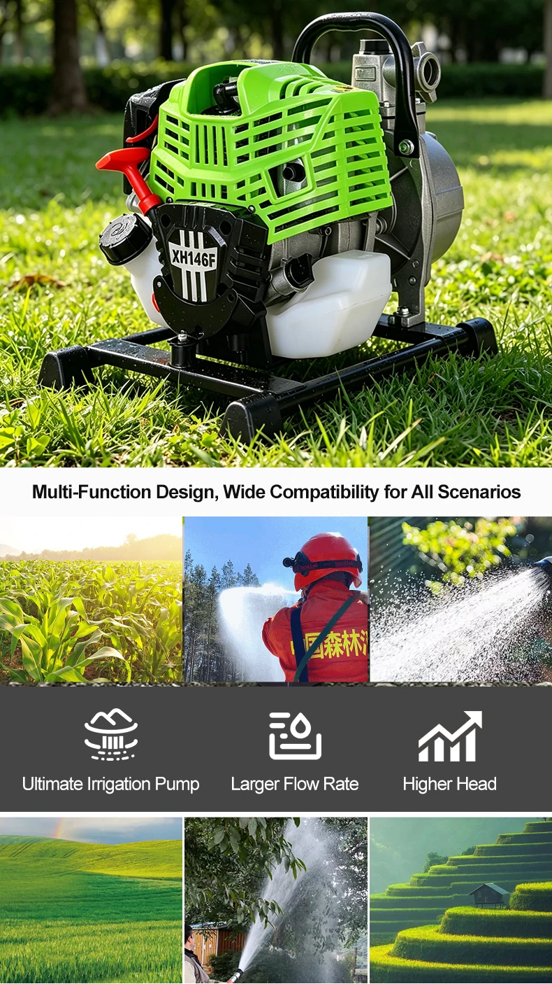 1.5 Inch Gasoline Water Water Pump for Irrigation