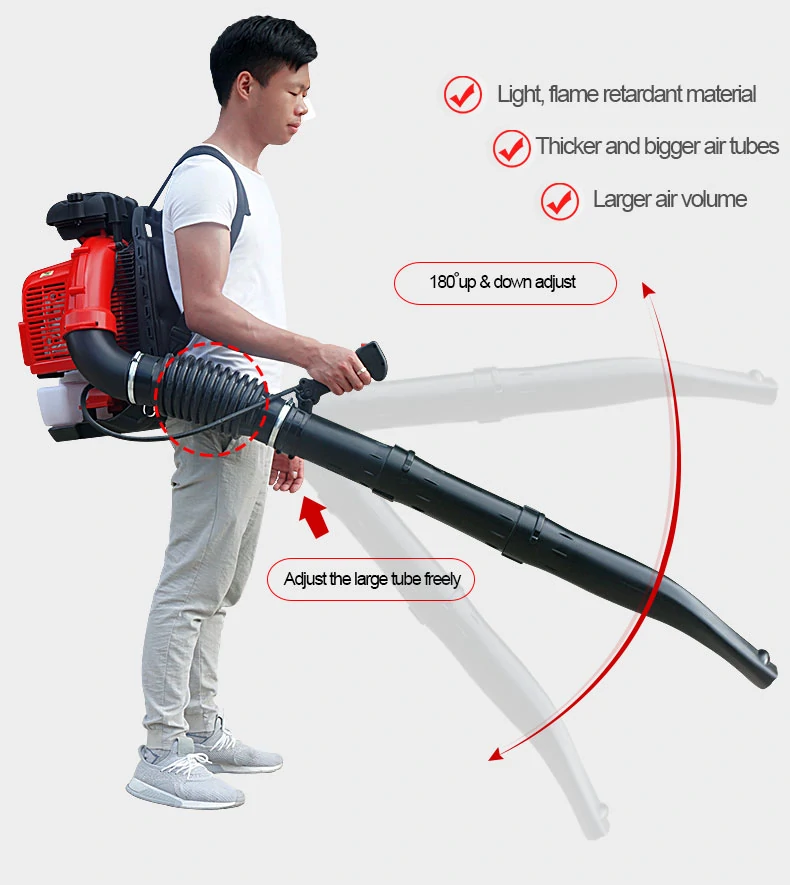 Commercial Snow and Leaf Backpack Gas Blower