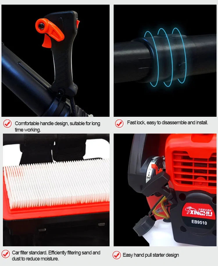 Commercial Snow and Leaf Backpack Gas Blower