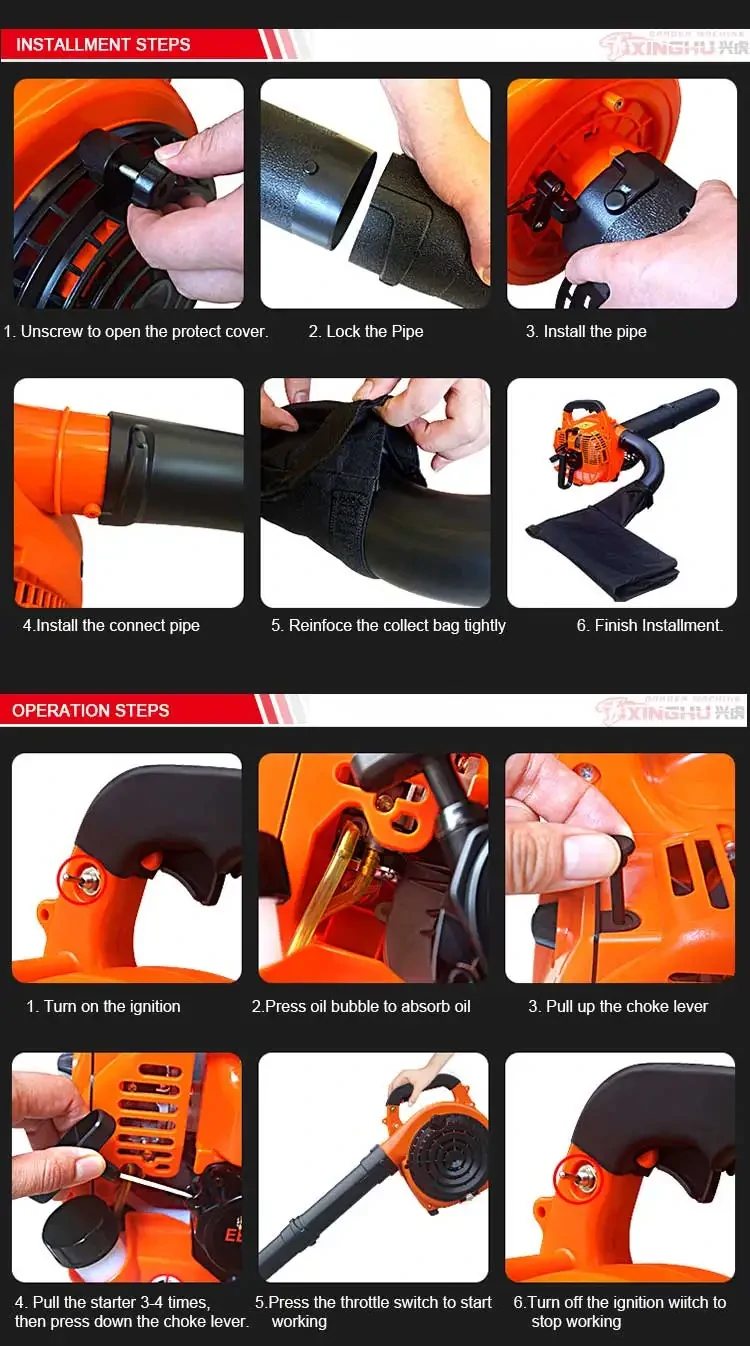 Professional High Speed Leaf Blower & Vacuum