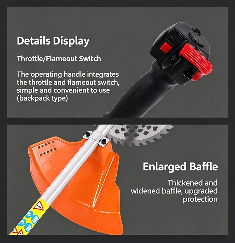 sidepack brush cutter