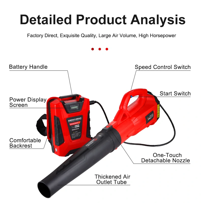 48V Commercial Cordless Leaf Blower