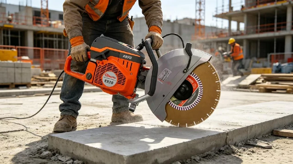 94CC Gas Powered Heavy Duty Concrete Saw