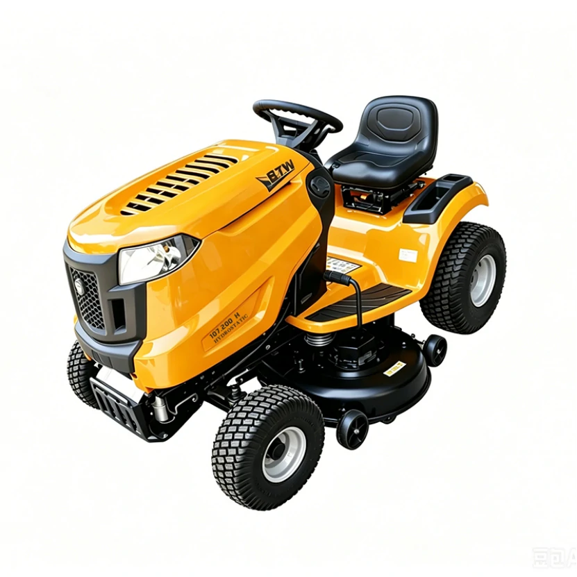 Heavy-Duty Lawn Mower with Side Discharge