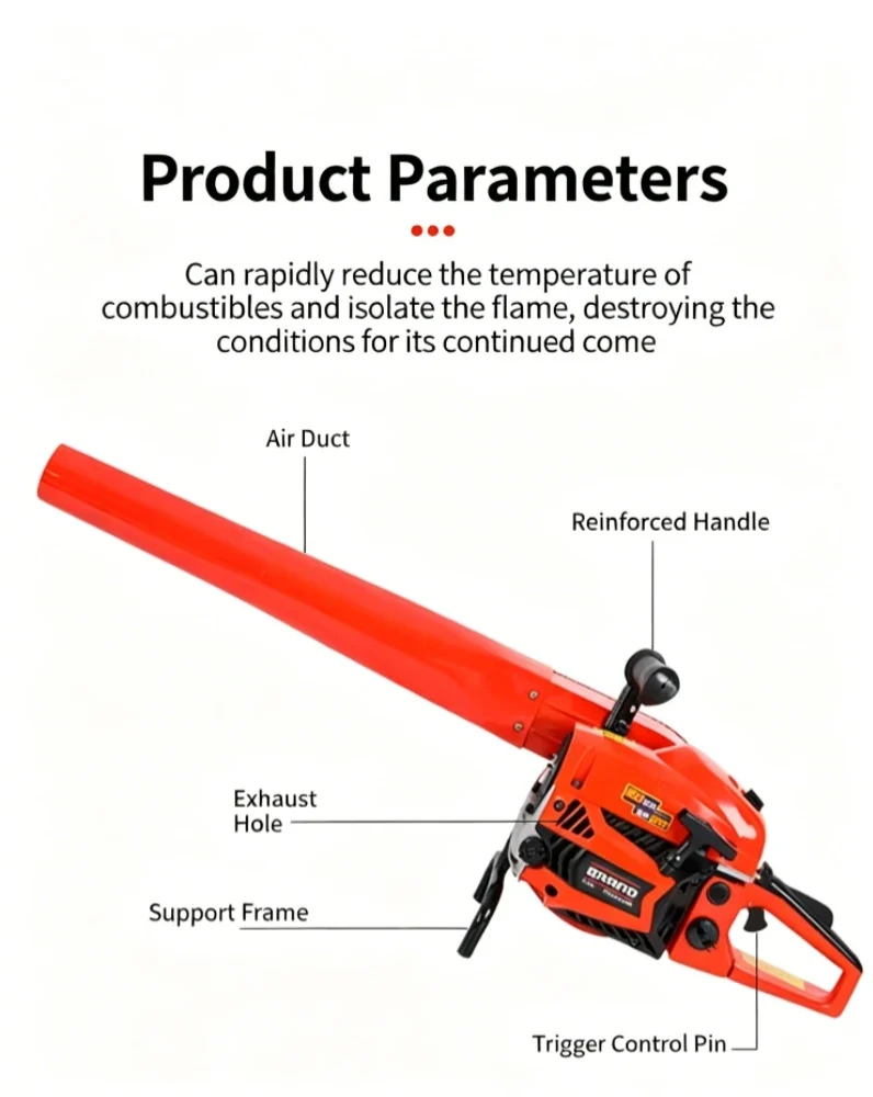 Metal Gas Engine Portable Handheld Leaf Blower