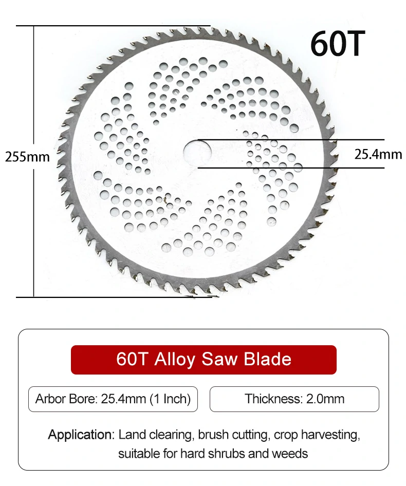 brush cutter replacement blades