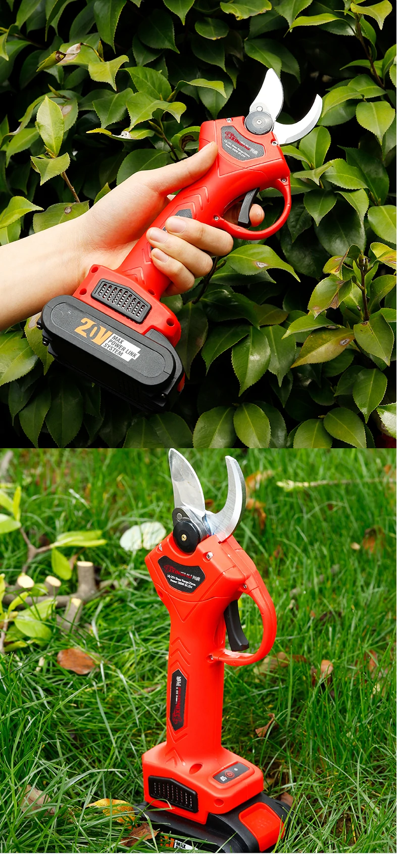 21V Cordless Electric Pruning Shears