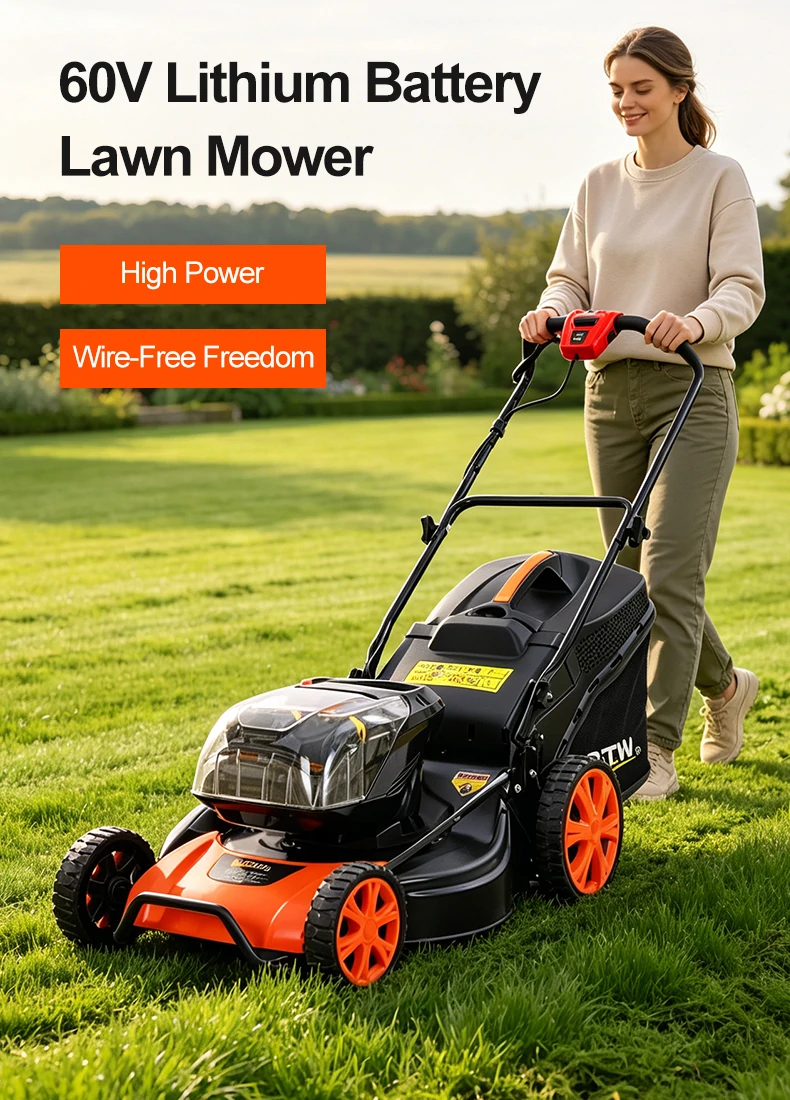 Cordless Lithium-Ion 60V Lawn Mower